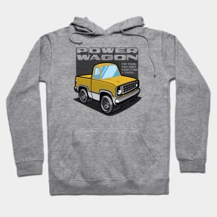 Bahama Yellow - Power Wagon (White Base) Hoodie